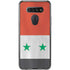 Syria Flag Distressed LG K51/Q51 Clear Case